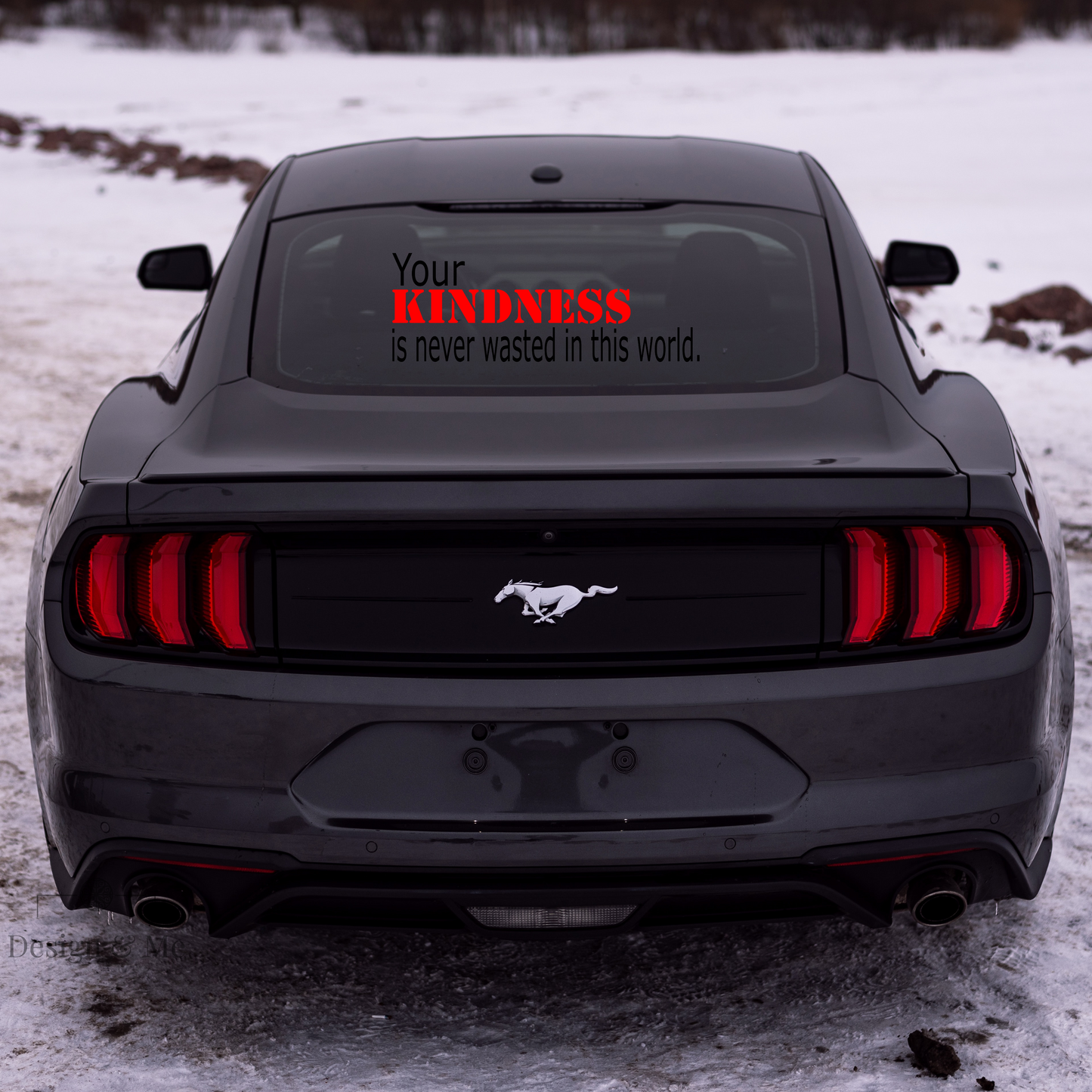 “Your Kindness Is Never Wasted” – Motivational Vinyl Decal