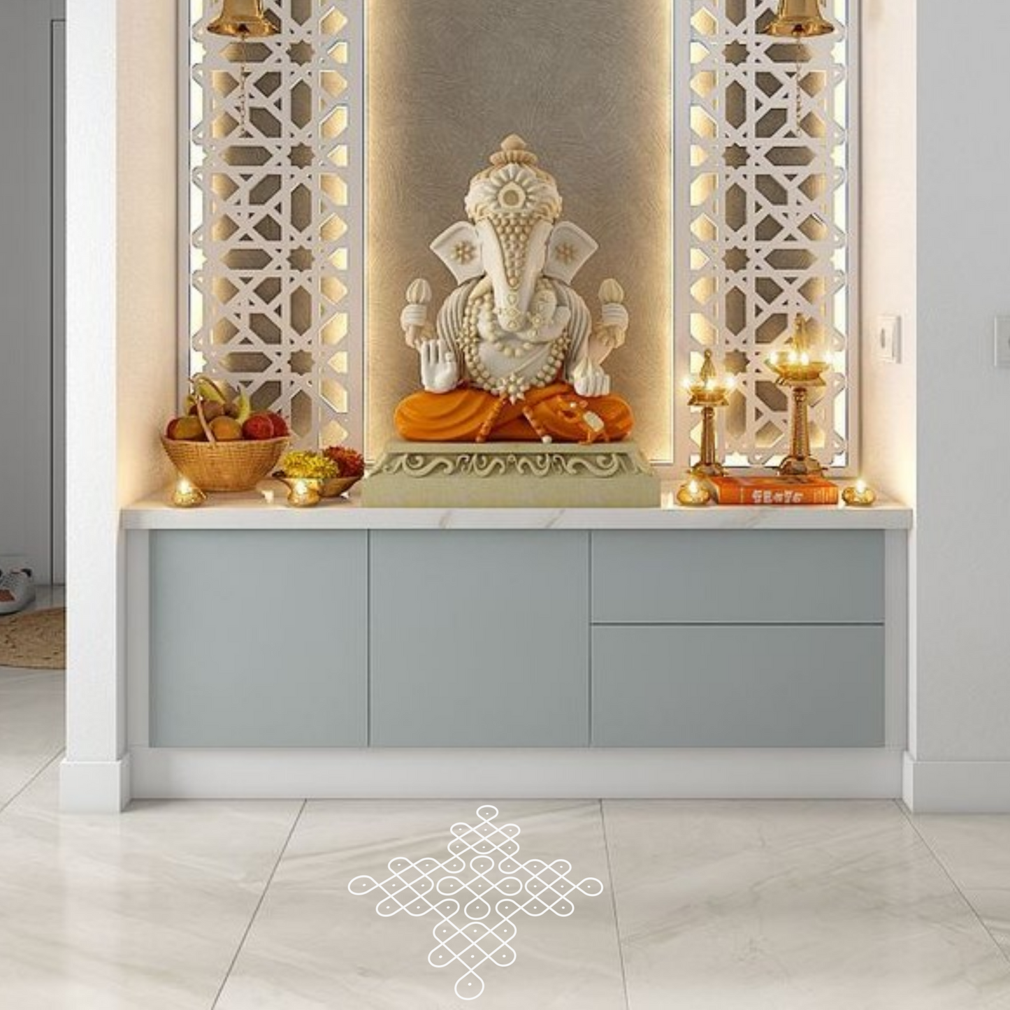 Kolam Designs vinyl decals