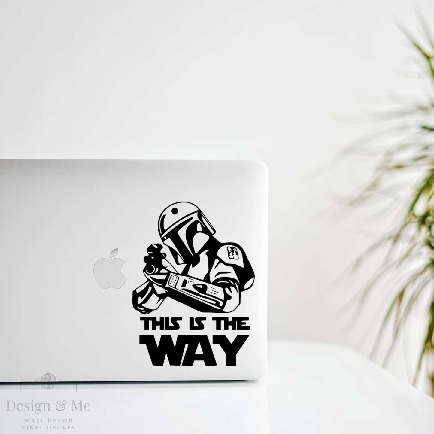 Mandalorian Vinyl Car and Laptop Stickers