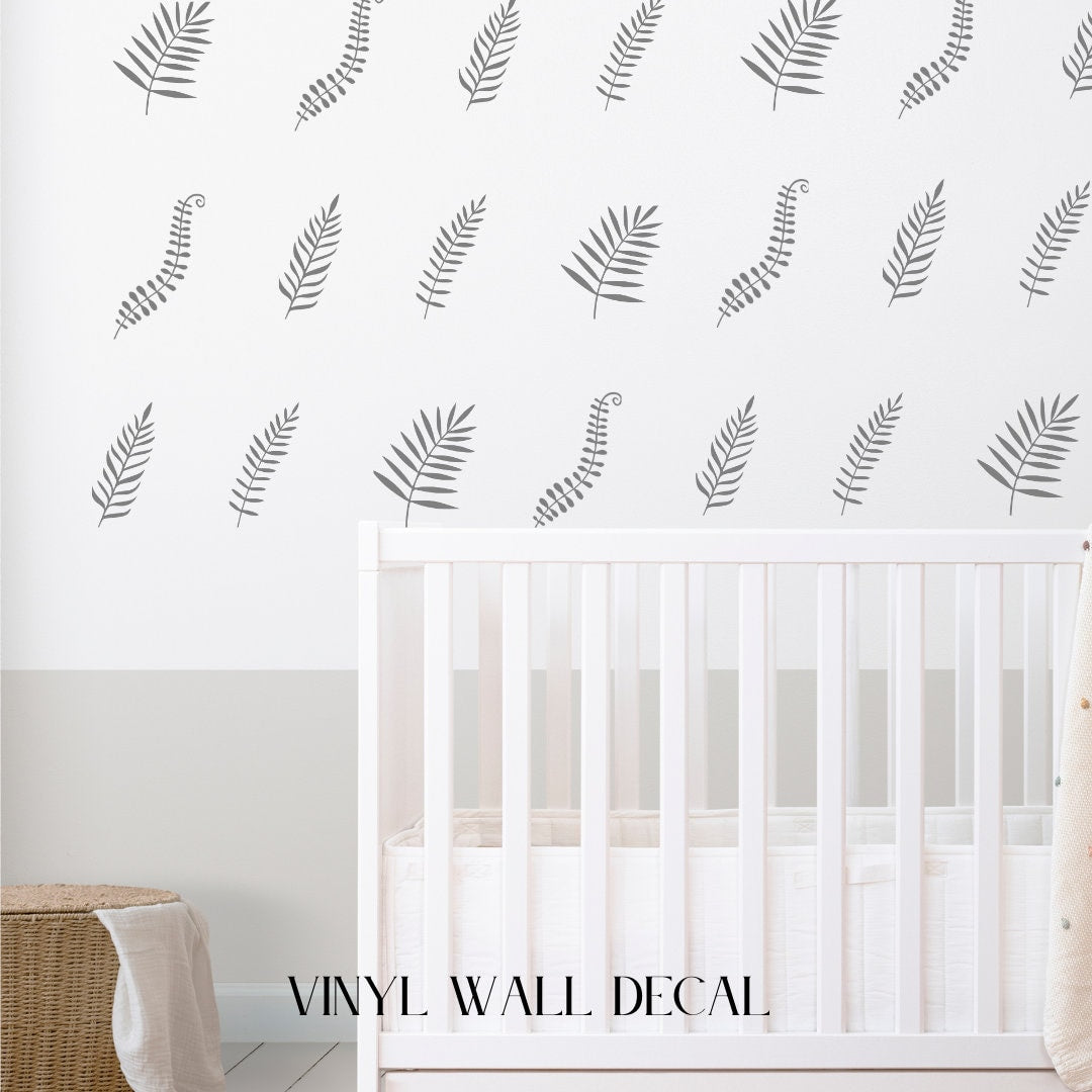 Leaves Wall Decals – Nature-Inspired Vinyl Décor