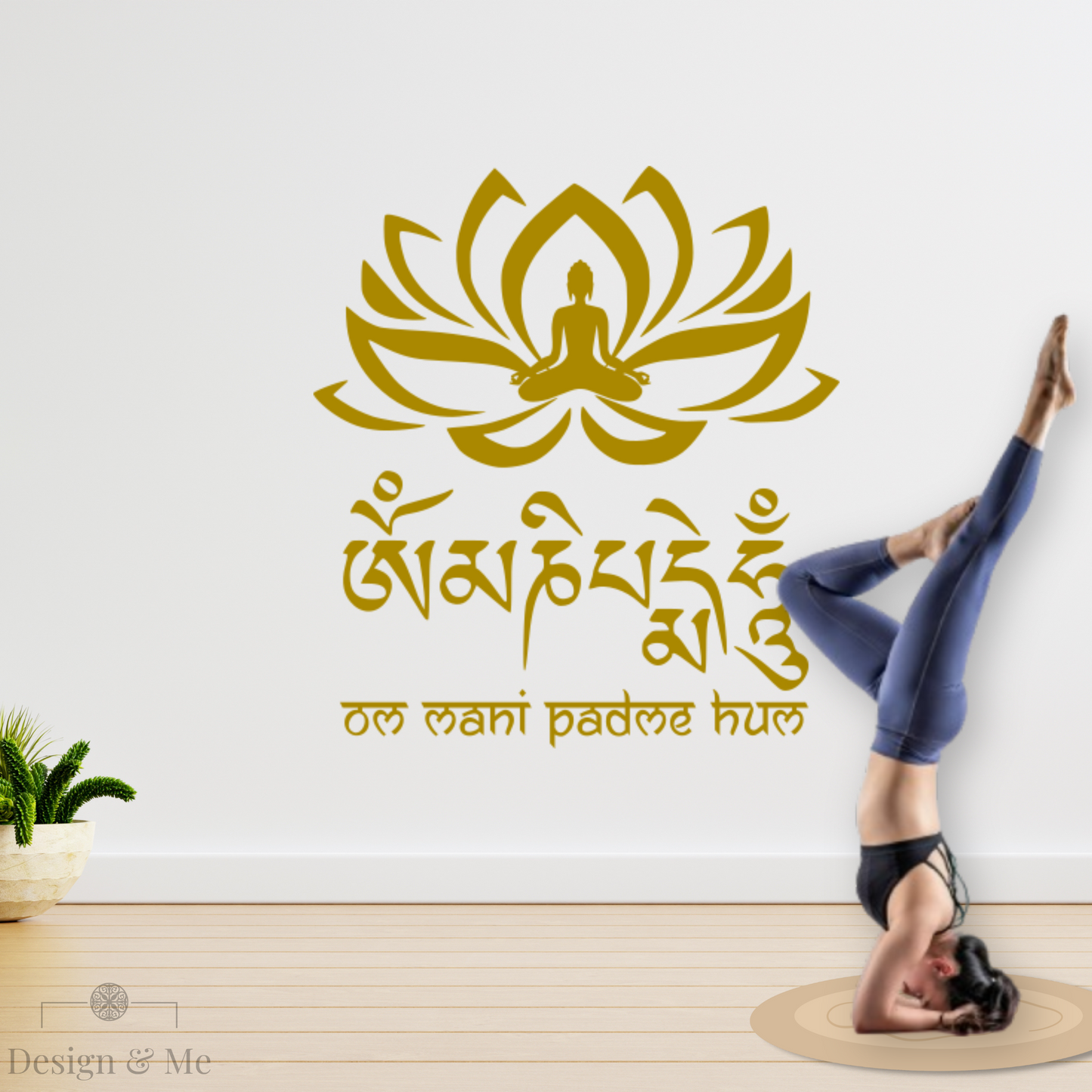 Om mani padme hum - Tibetan Chants Wall Decal