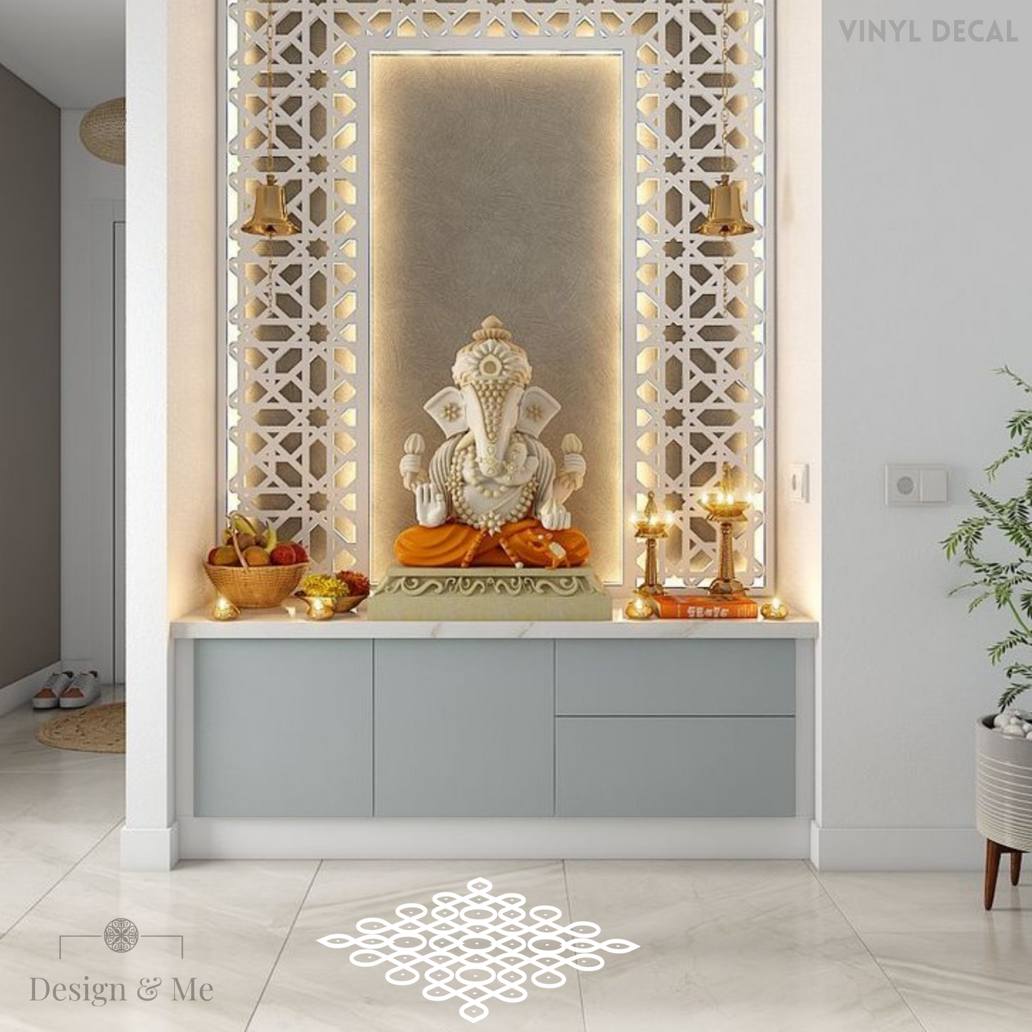 Kolam Designs vinyl decals