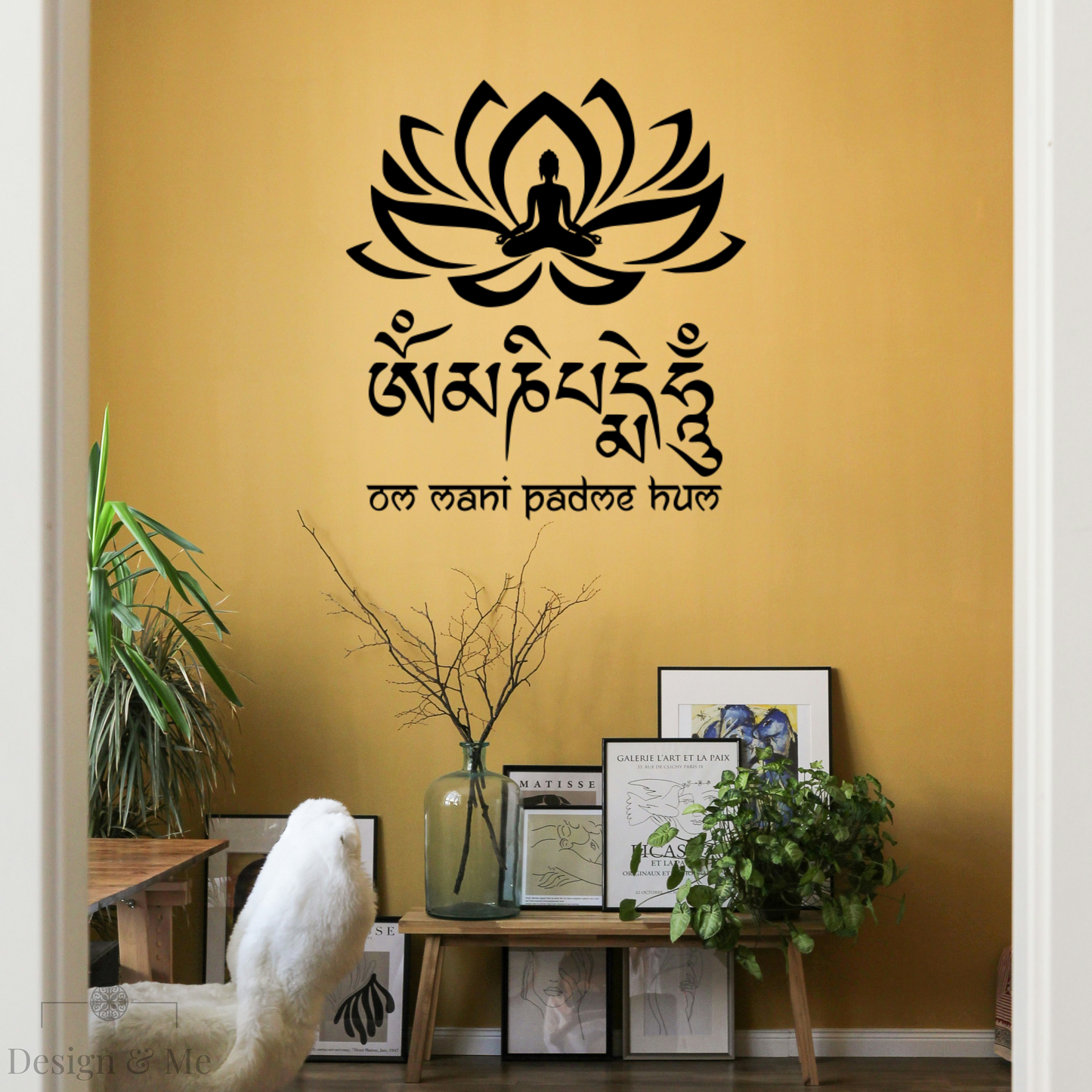 Om mani padme hum - Tibetan Chants Wall Decal