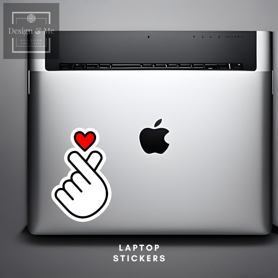 K-Pop Heart Vinyl Car and Laptop Stickers