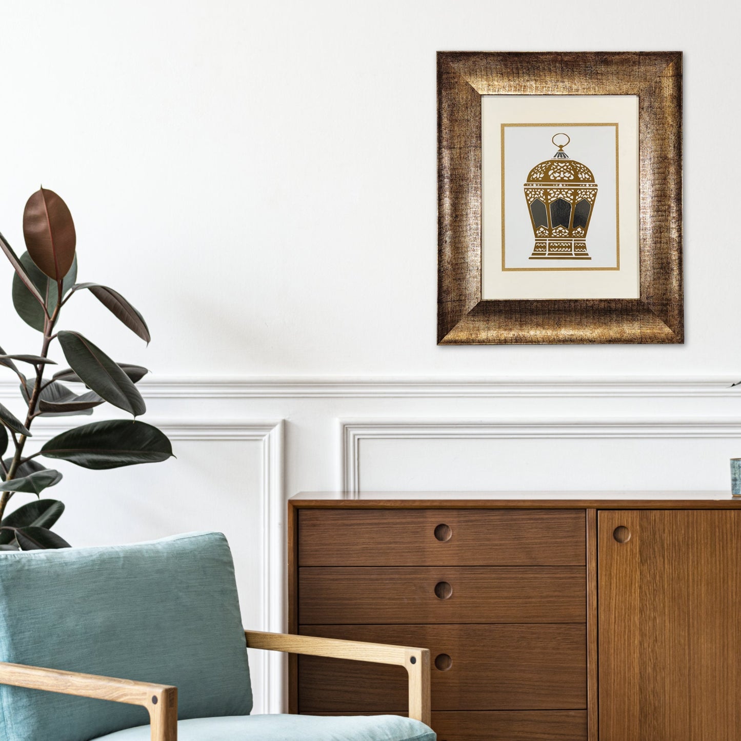 Unique wall décor crafted with adhesive Vinyl design