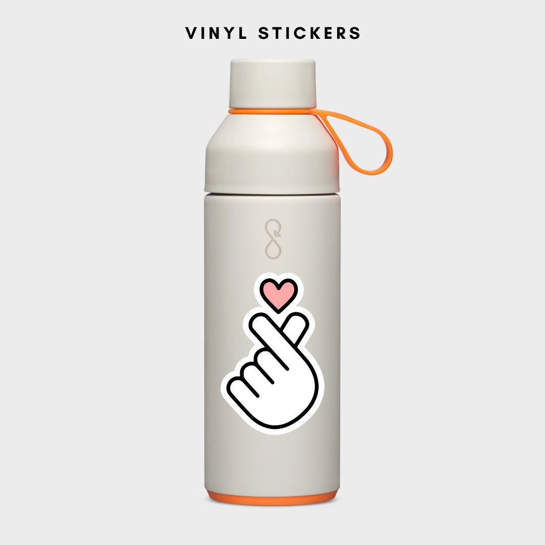 K-Pop Heart Vinyl Car and Laptop Stickers
