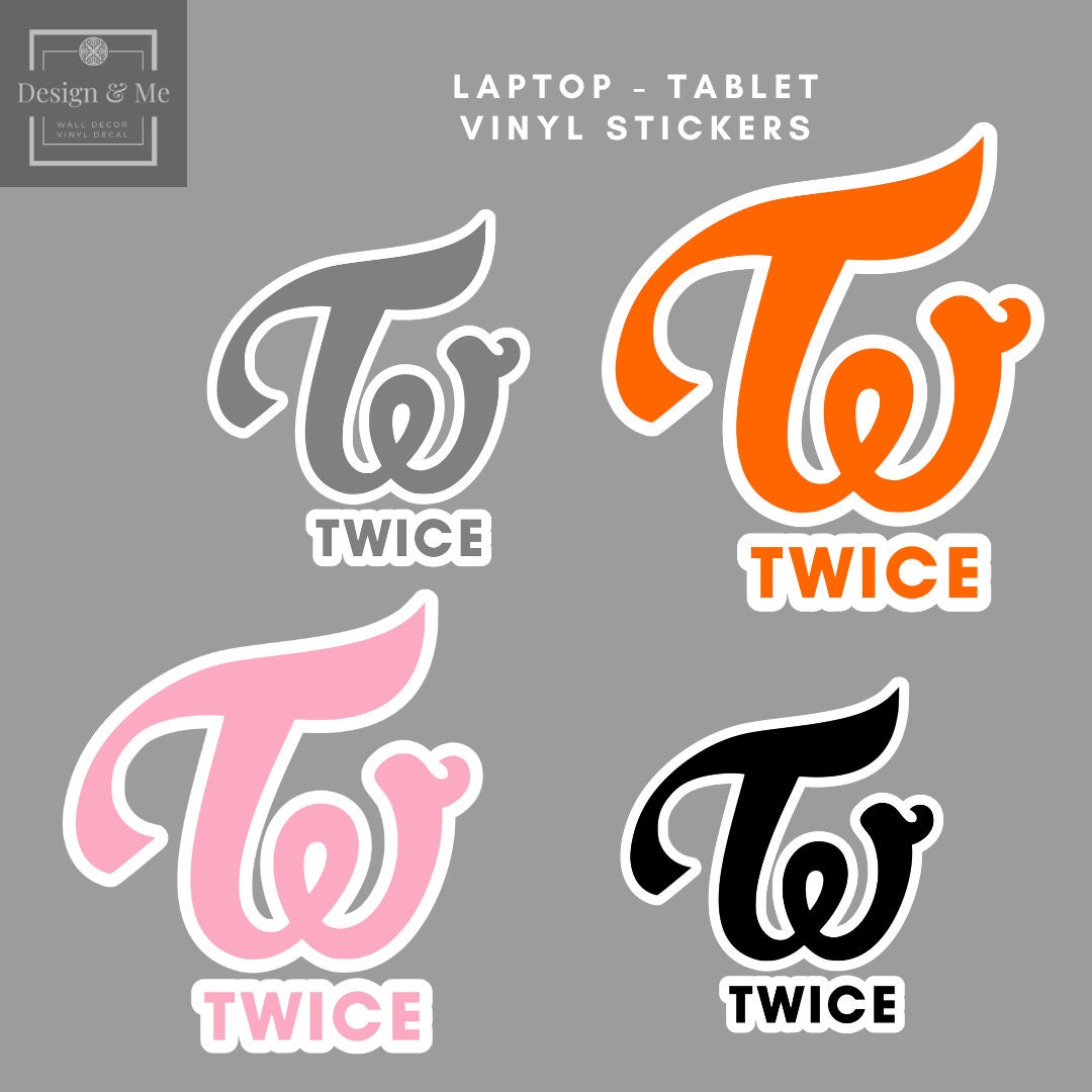 K-Pop Twice Vinyl Car and Laptop Stickers