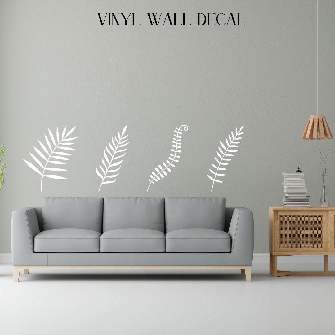 Leaves Wall Decals – Nature-Inspired Vinyl Décor