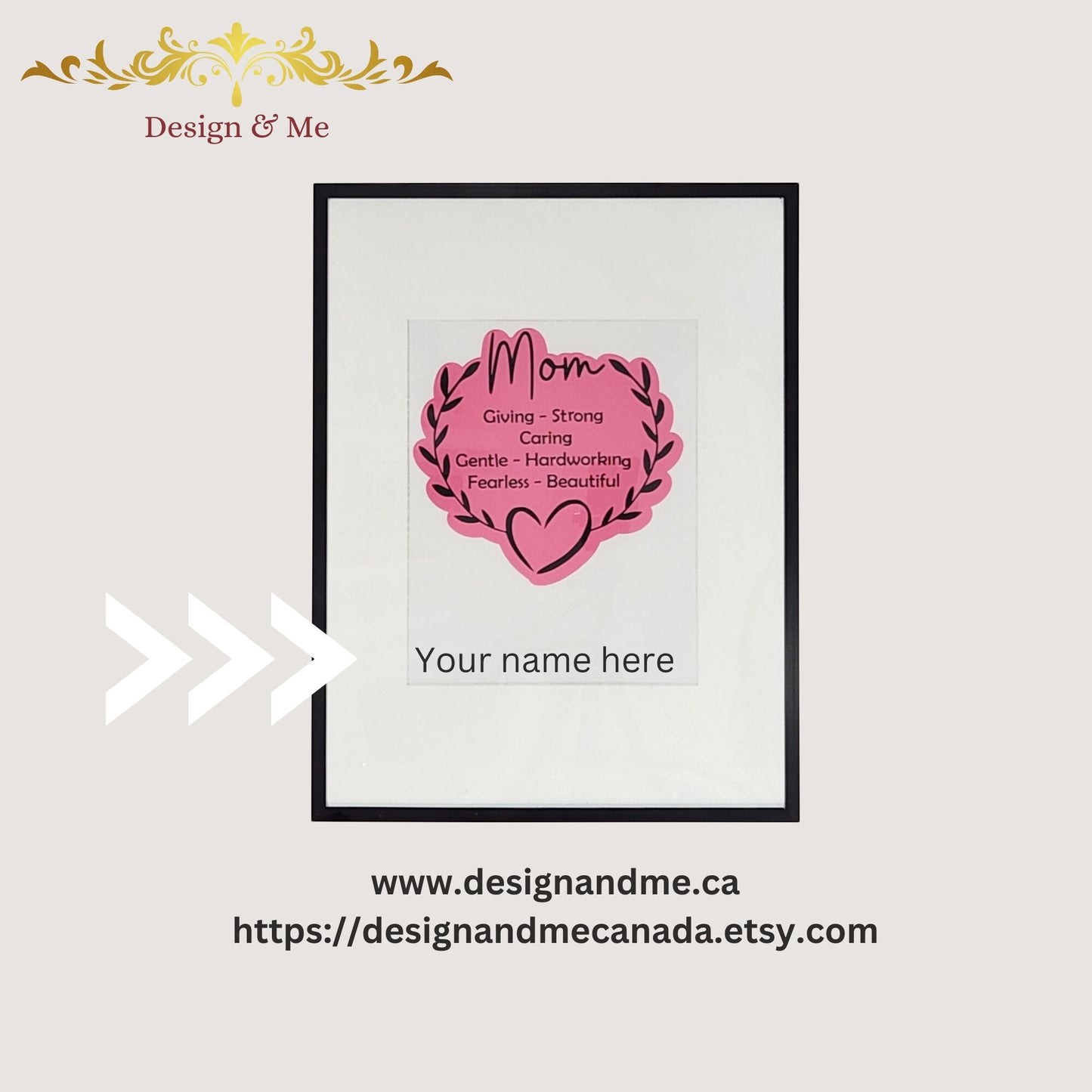 Mother's Day is a time to show our love and appreciation for the incredible women in our lives. customizable frames - the perfect gift.