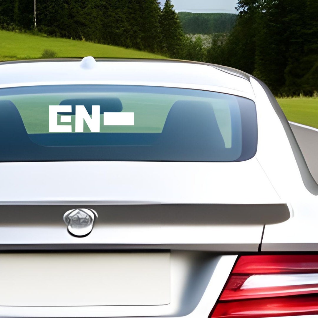 K-Pop ENHYPEN Vinyl Car and Laptop Stickers