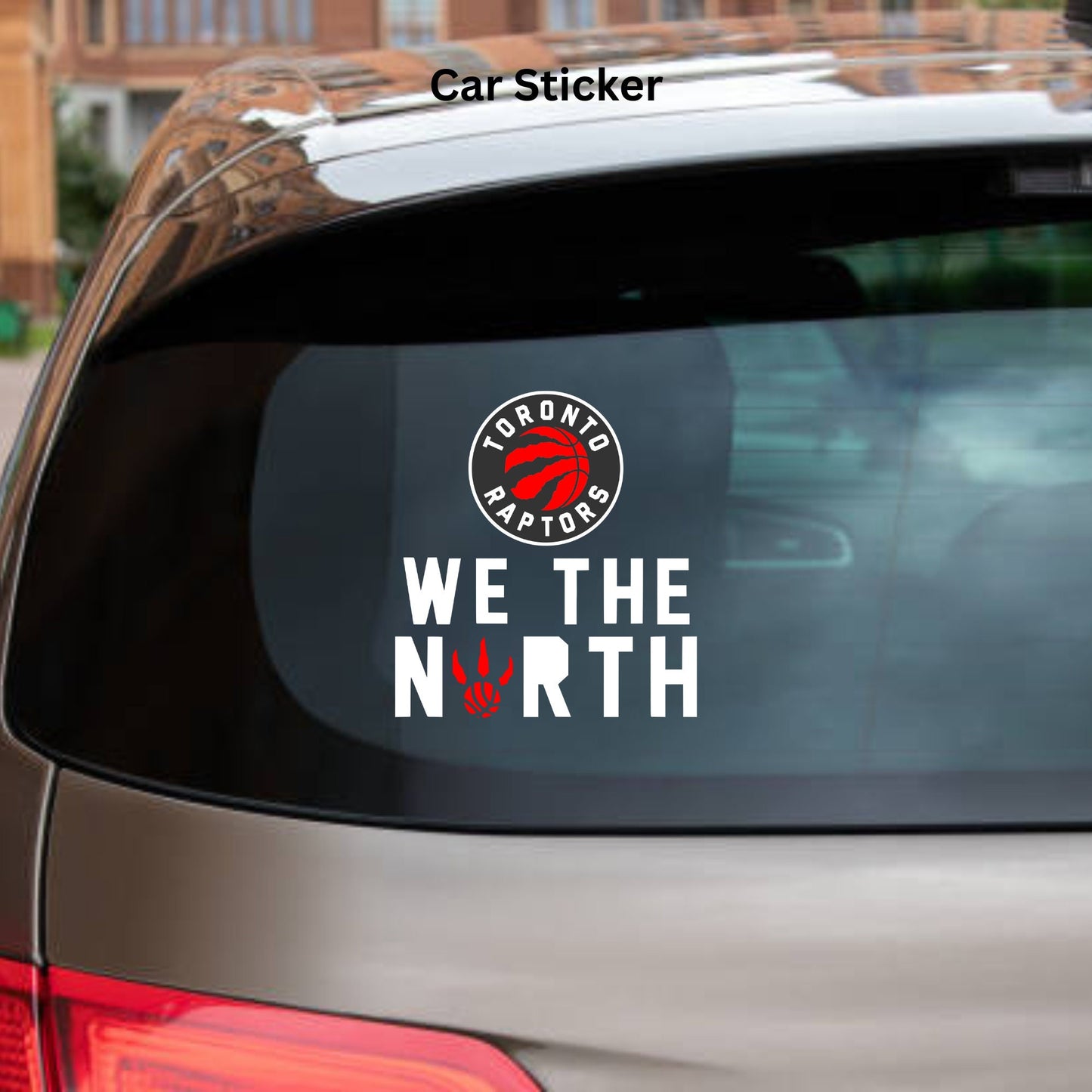 Toronto Raptors Inspired "We The North" Design Wall decal
