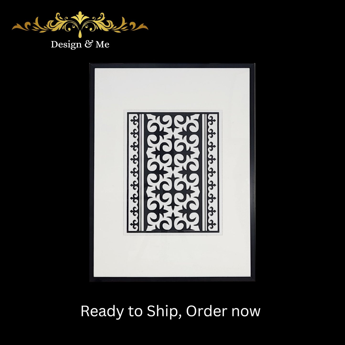 Black and white, Wall art, Home Décor, Framed Art, Indian Art, Indian, Frame, Handmade, Handcraft, Living room Art