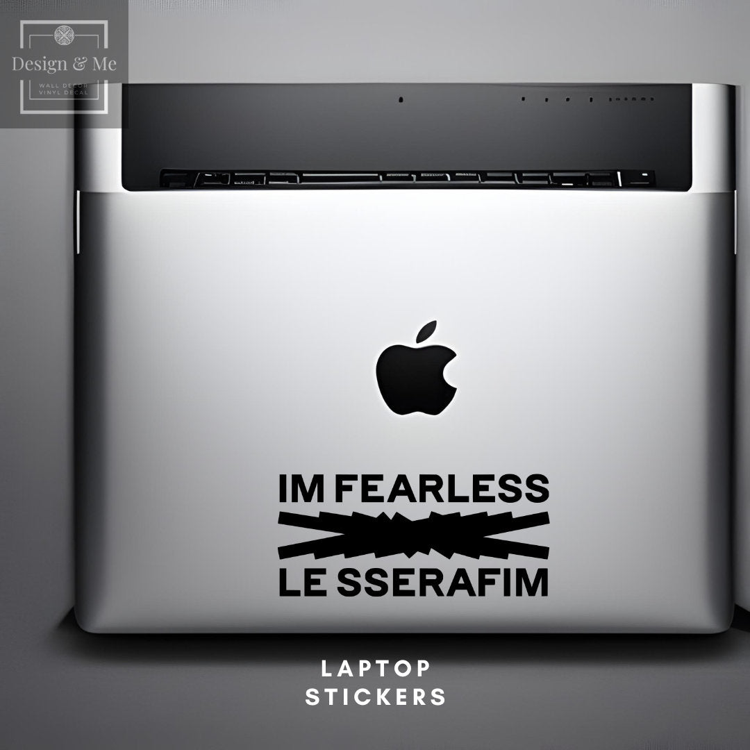 K-Pop LE SSERAFIM - IM FEARLESS Vinyl Car and laptop Stickers