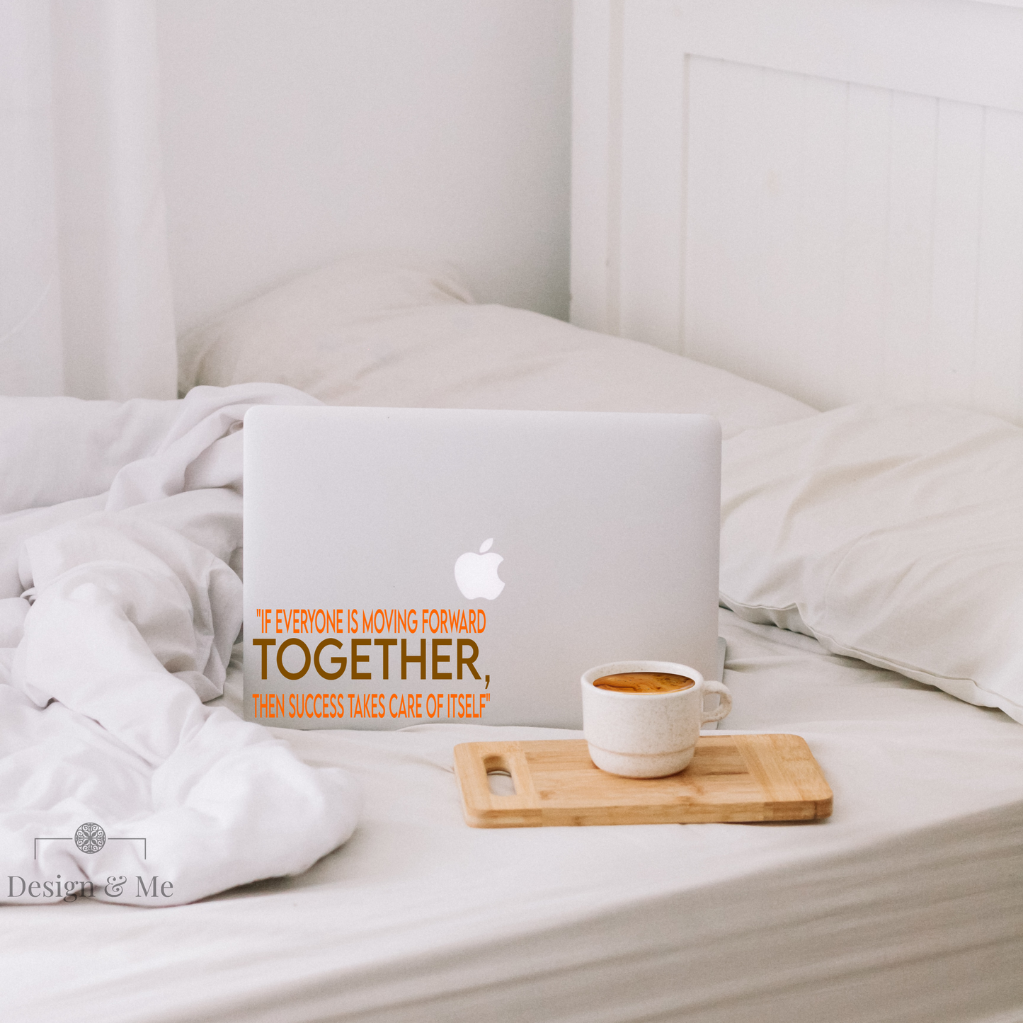 "Moving Forward Together” – Motivational Vinyl Decal
