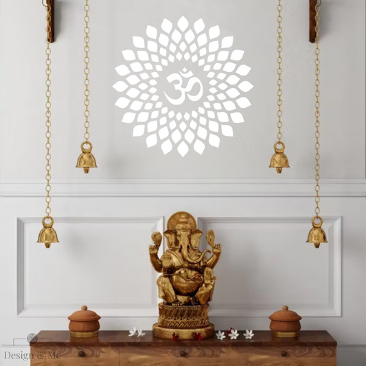 OM Mandala Vinyl Wall Decal