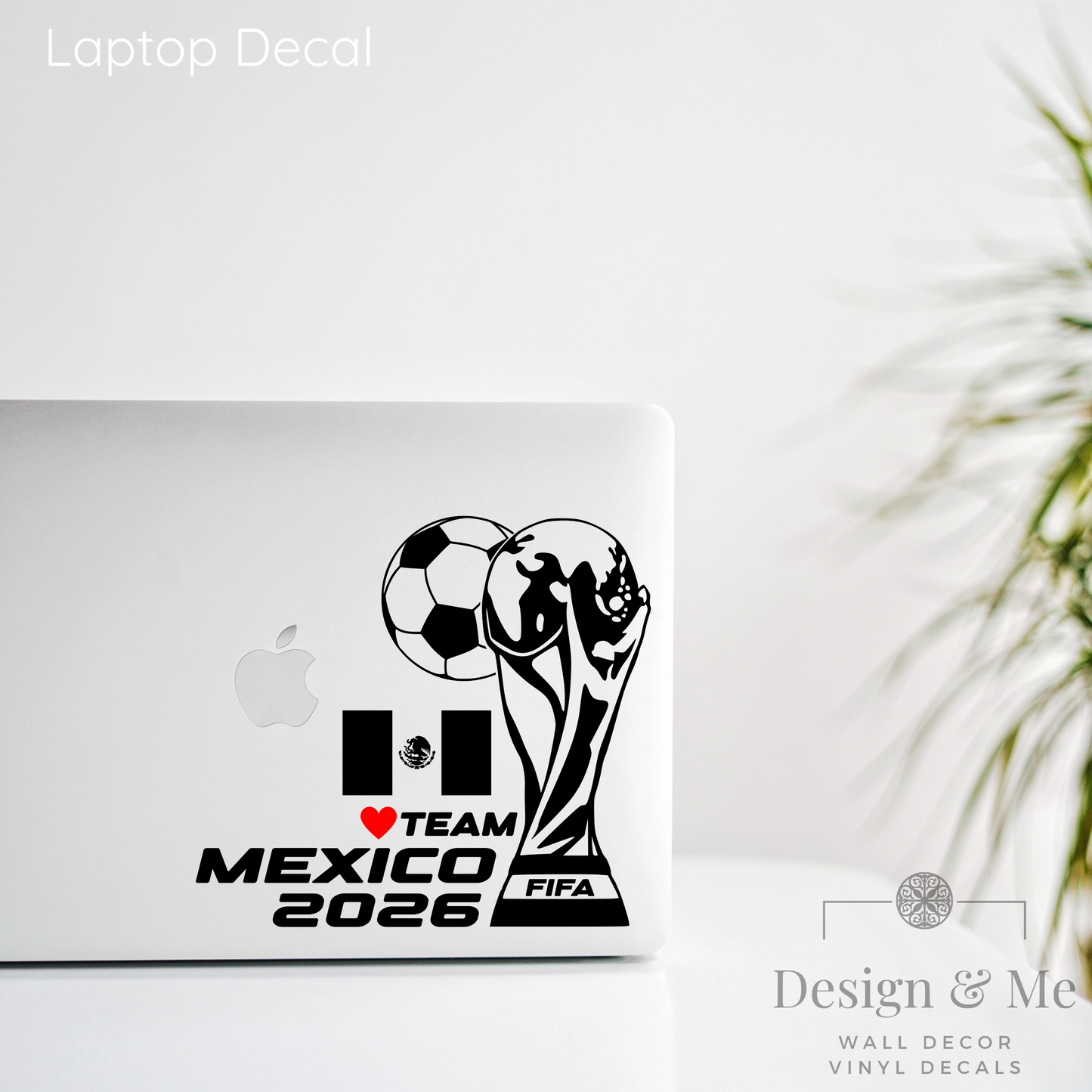 FIFA World Cup 2026 Car Vinyl Sticker | Mexico Soccer Laptop & Wall Decal | Support Your Favorite Team I Soccer Gift