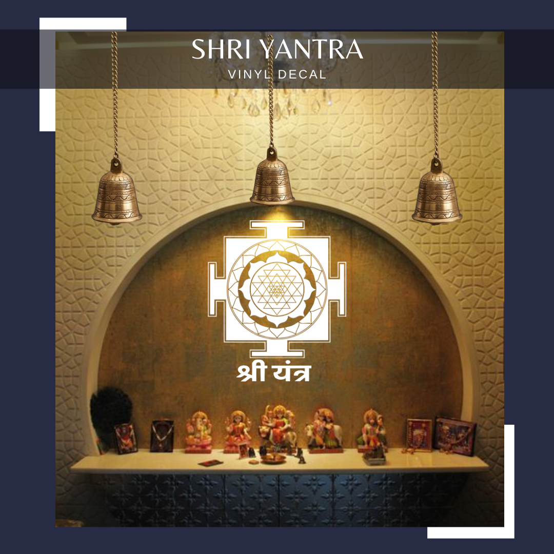 Shri Yantra Vinyl Wall Decal