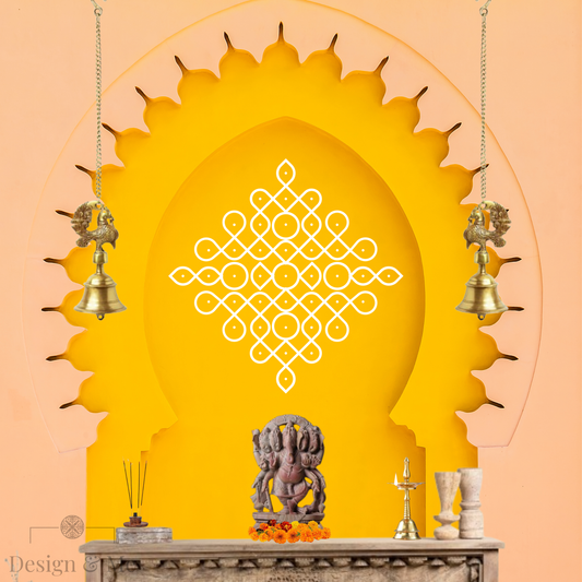 Kolam Designs vinyl decals