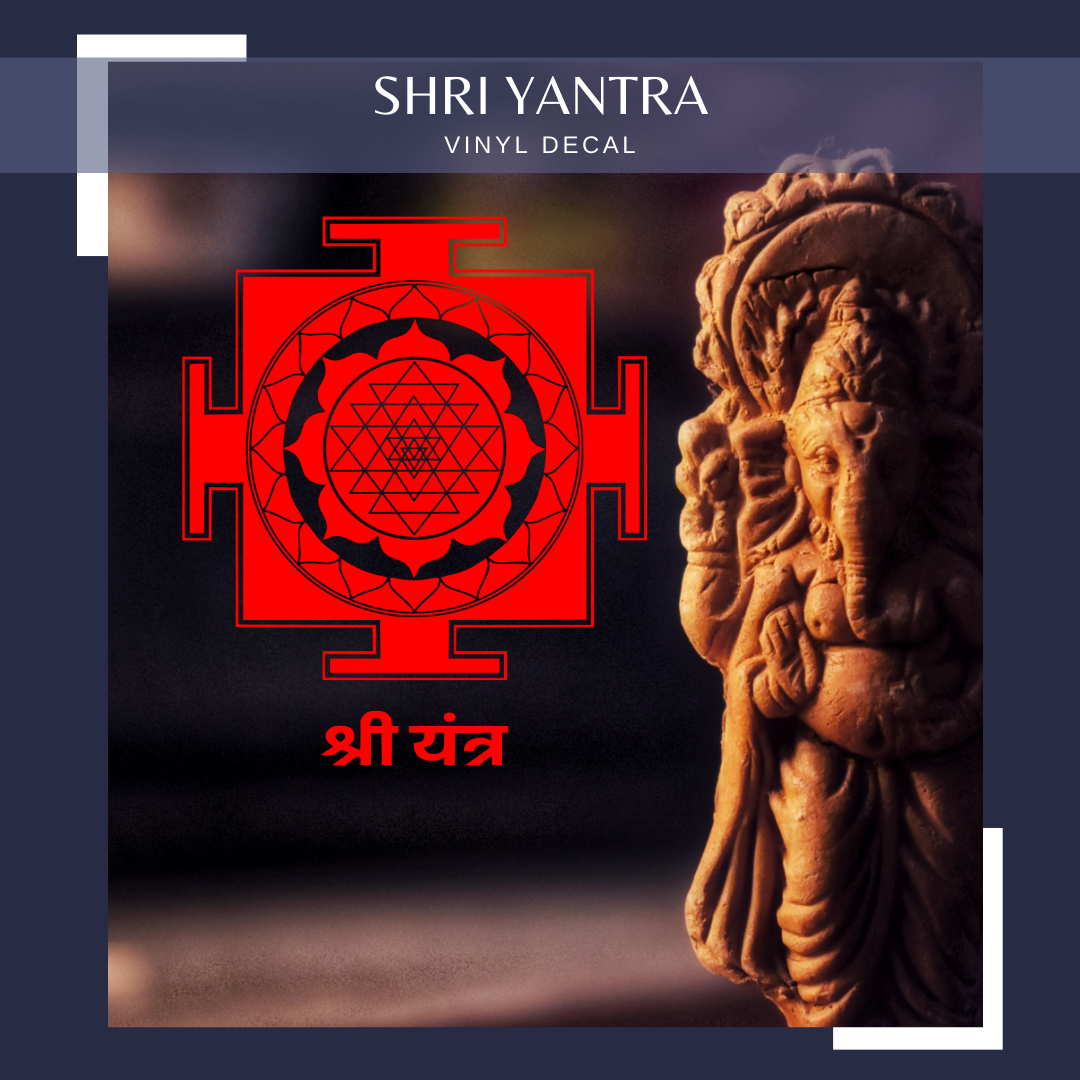 Shri Yantra Vinyl Wall Decal