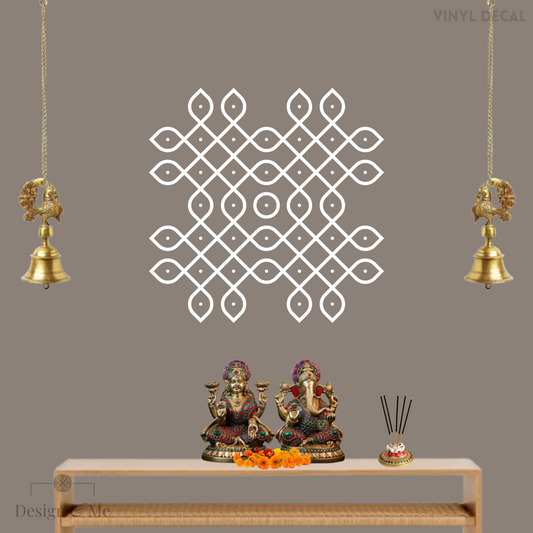 Kolam Designs vinyl decals