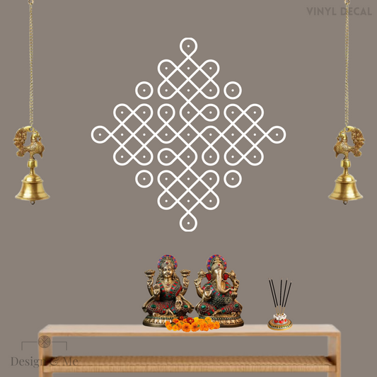 Kolam Designs vinyl decals