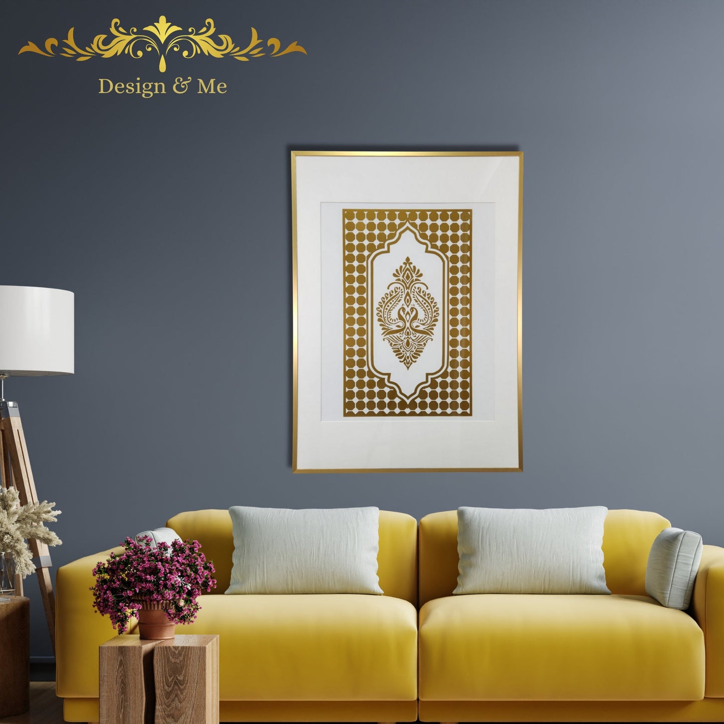 Wall Décor, Framed Art, Home Décor, Wall Art, Indian Art, Home Decoration,  www.designandme.ca