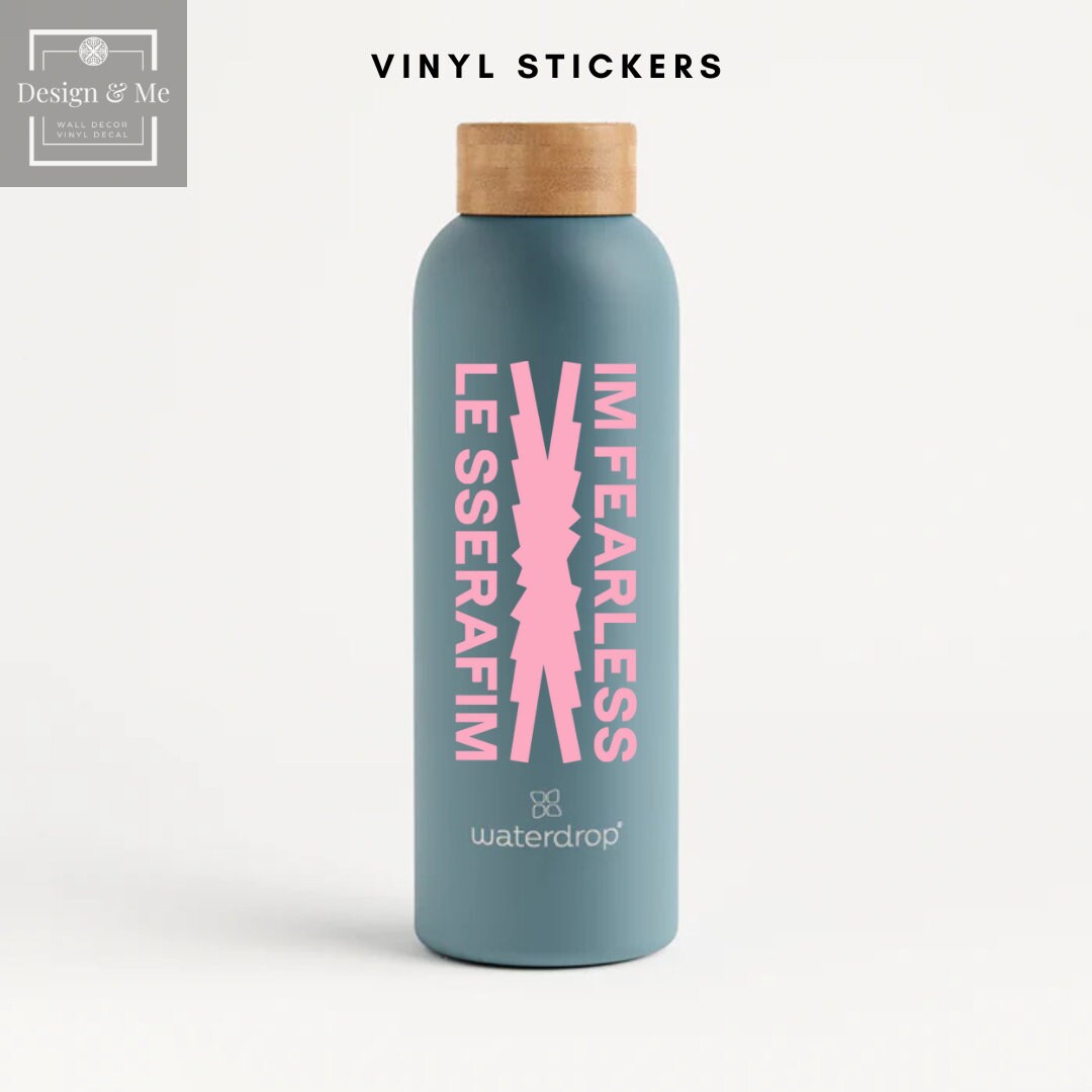 K-Pop LE SSERAFIM - IM FEARLESS Vinyl Car and laptop Stickers