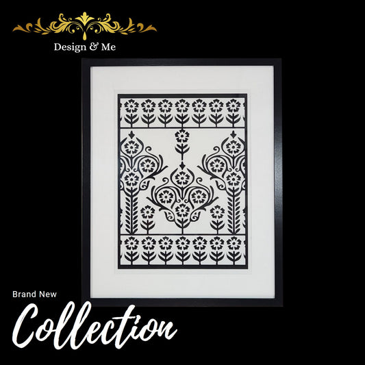 Black and white, Wall art, Home Décor, Framed Art, Indian Art, Indian, Frame, Handmade, Handcraft, Living room Art