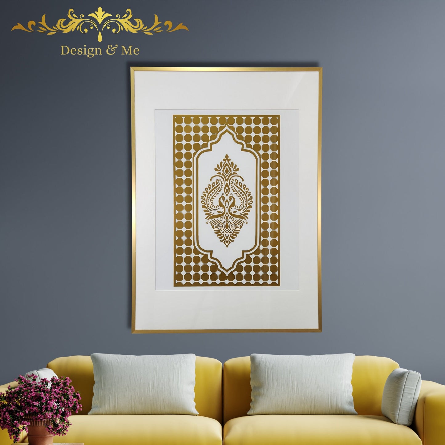 Wall Décor, Framed Art, Home Décor, Wall Art, Indian Art, Home Decoration,  www.designandme.ca